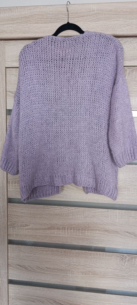 Sweter damski kolor lawenda