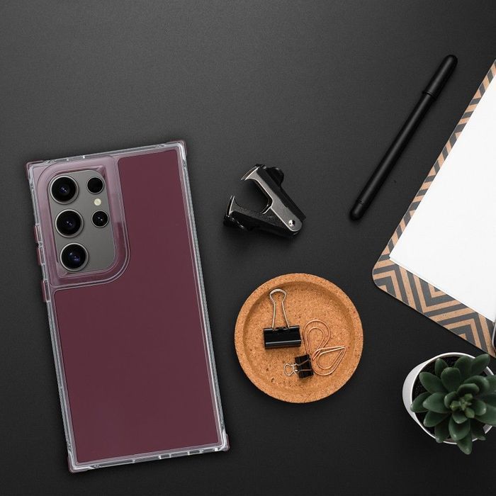 Futerał MATRIX do SAMSUNG A55 5G purpurowy