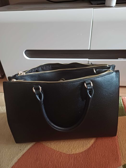 Aktówka/torebka damska czarna