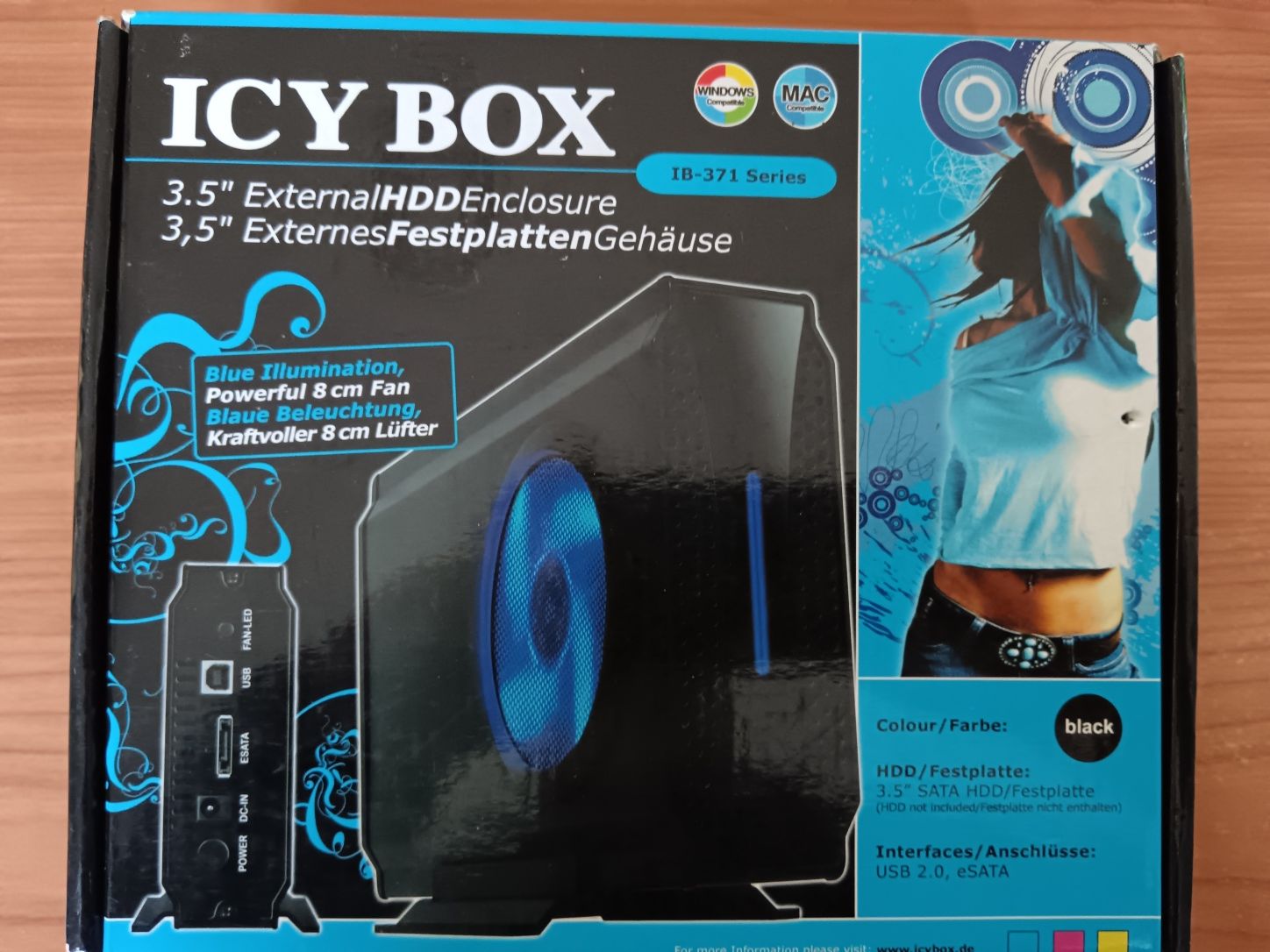 Disco Externo Icy Box Com disco de 320g