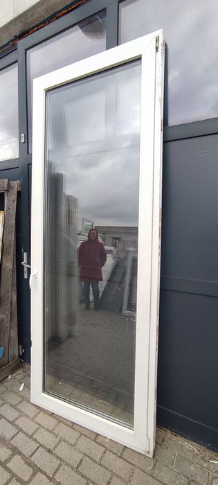OKNA KacprzaK Okno Balkonowe 102X260 Używane PCV Lider Okna OLX