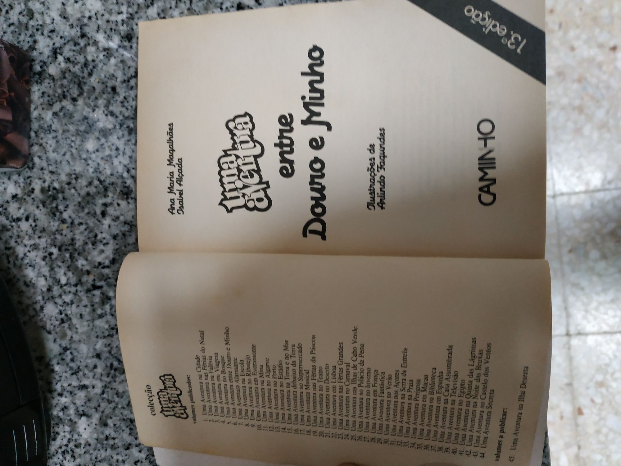 Livro Uma Aventura entre Douro e Minho
