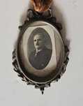 Moldura Medalhão para Fotografia de parede mais de 100 anos