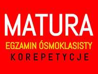 • Matura Pisemna + Ustna • Egzamin Ósmoklasisty • Korepetycje | Online