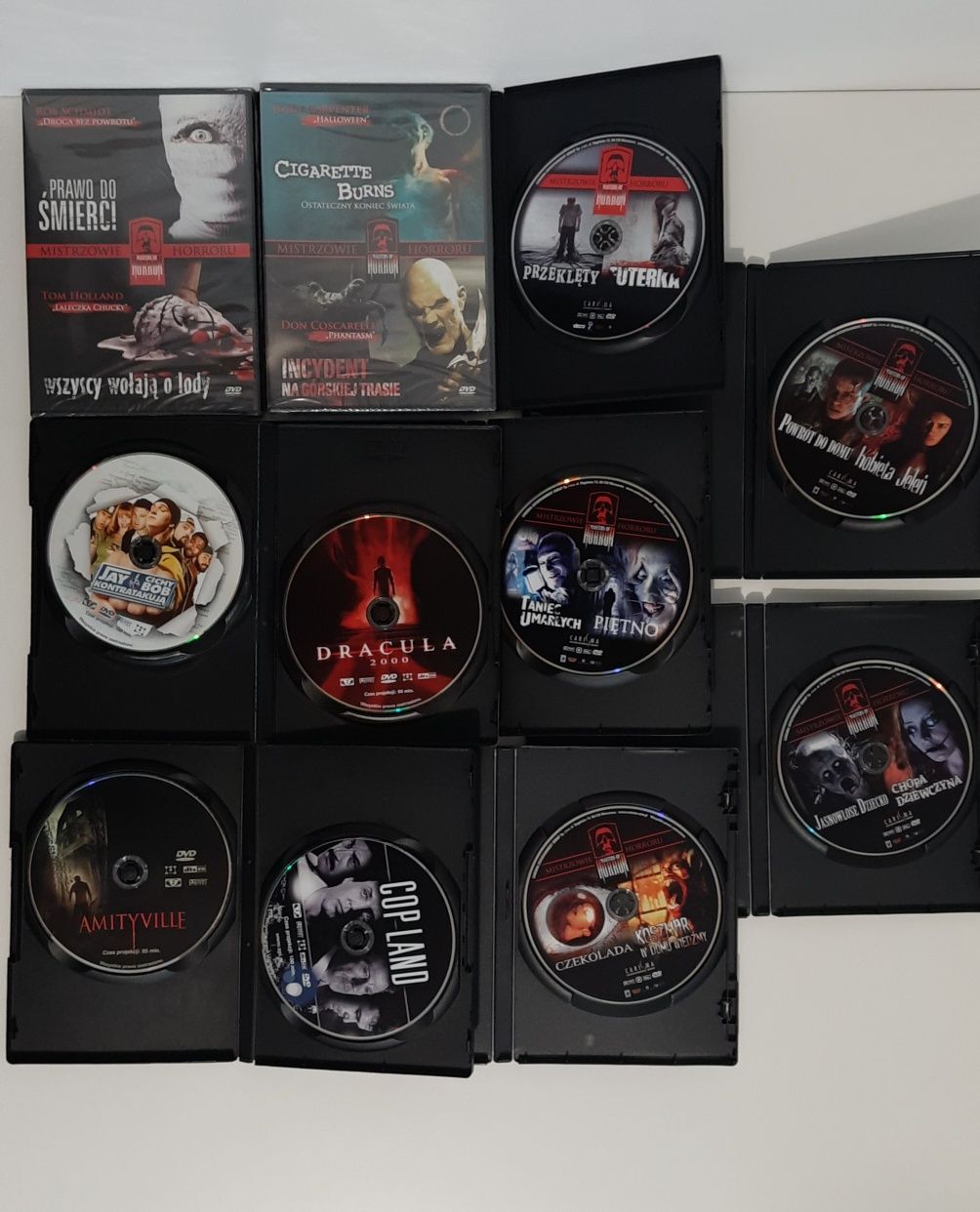 DVD horror Horrory filmy na dvd 18 filmów
