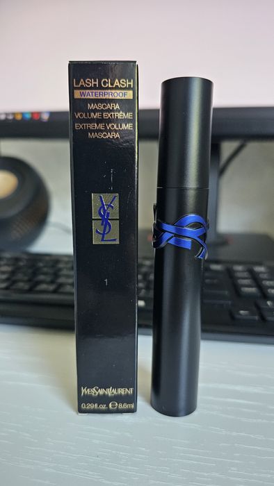 Туш для вій Yves Saint Laurent Lash Clash водостійка Black 9 мл