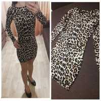 Нова! Натуральна Сукня Леопардова 42-44 Бавовна | Платье на подарок