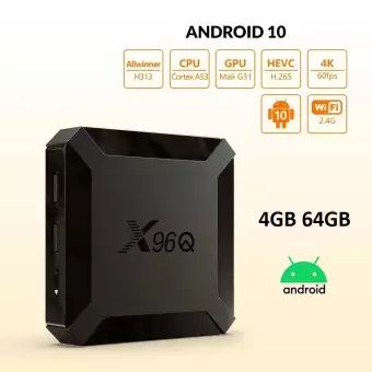 TV box novidade 4  GB/64GB android 10.,nova na caixa