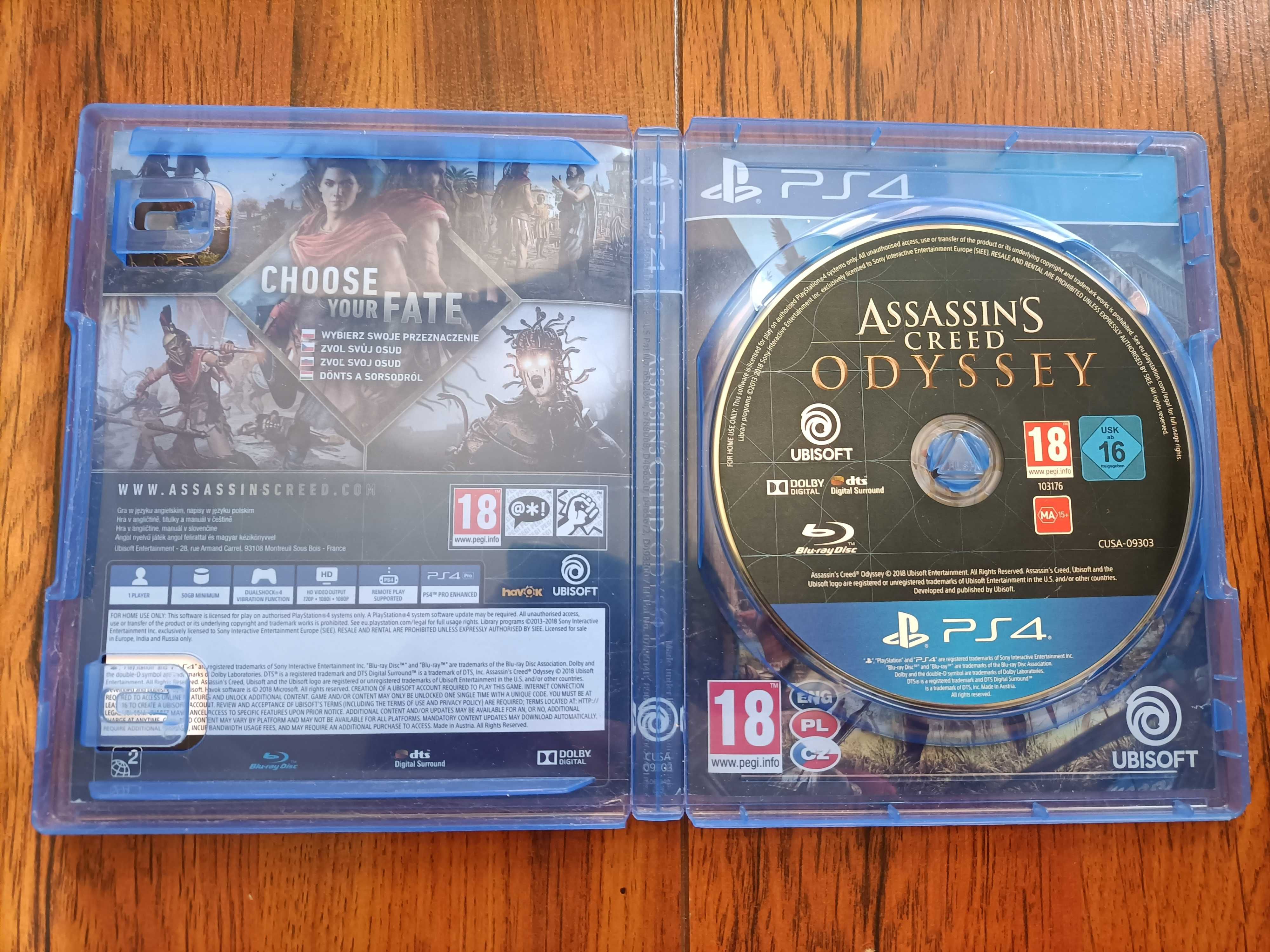 Assasin's Creed Odyssey ps4/ps5