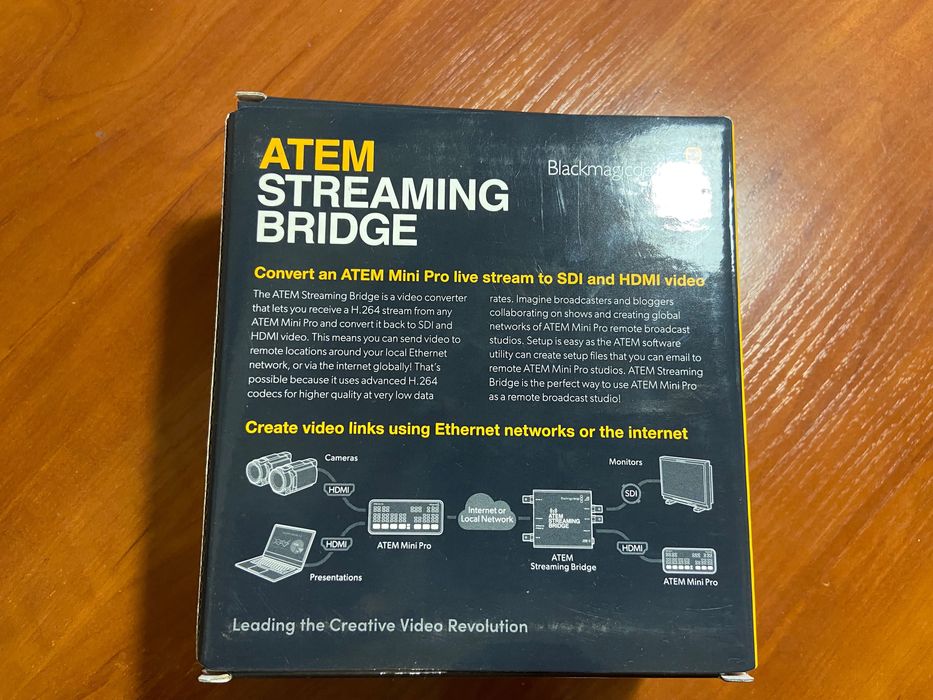 Конвертер Blackmagic Design ATEM Streaming Bridge
