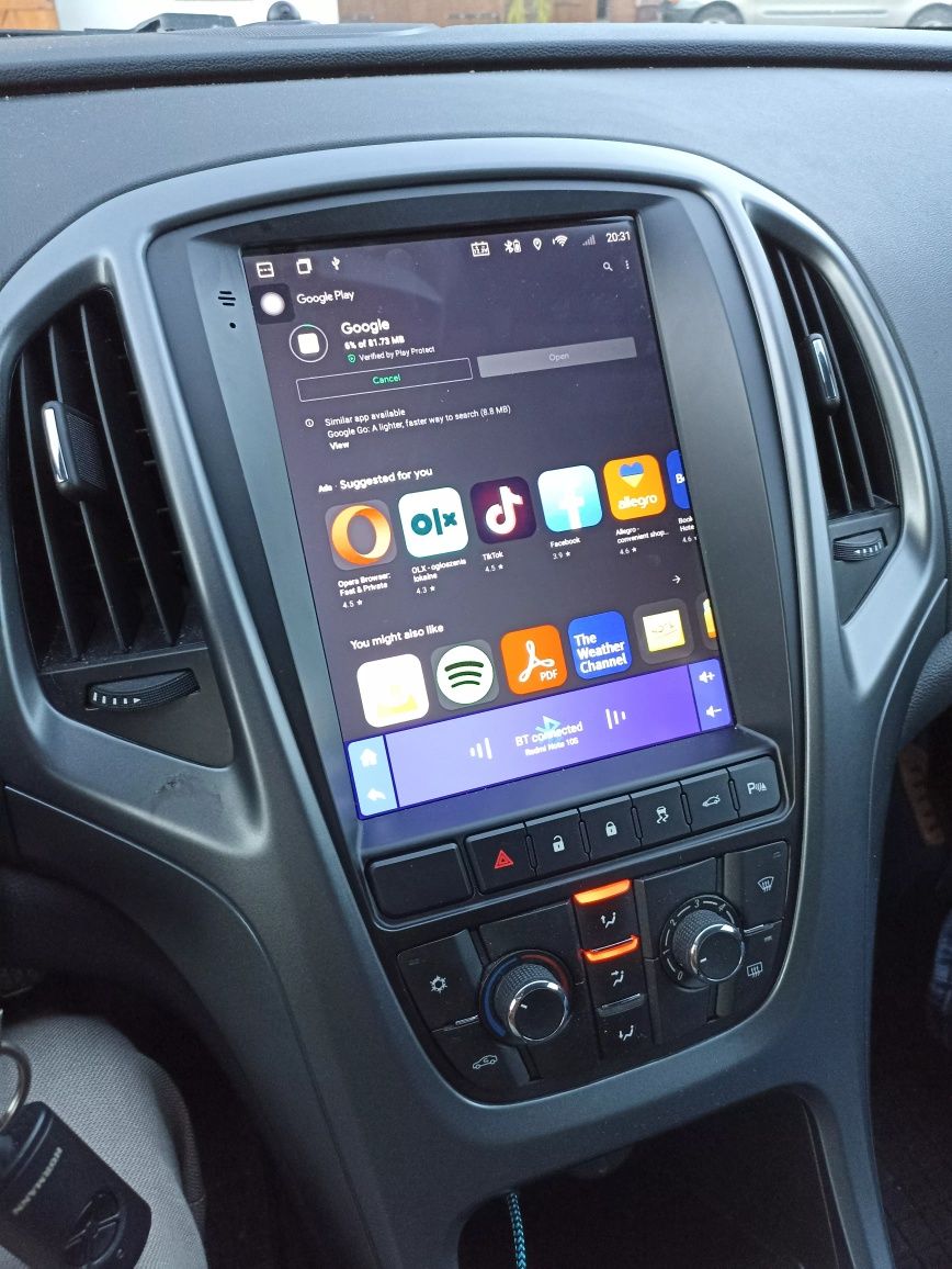 Radio android nawigacja Renault Megane 4 Koleos Opel Astra J Insignia
