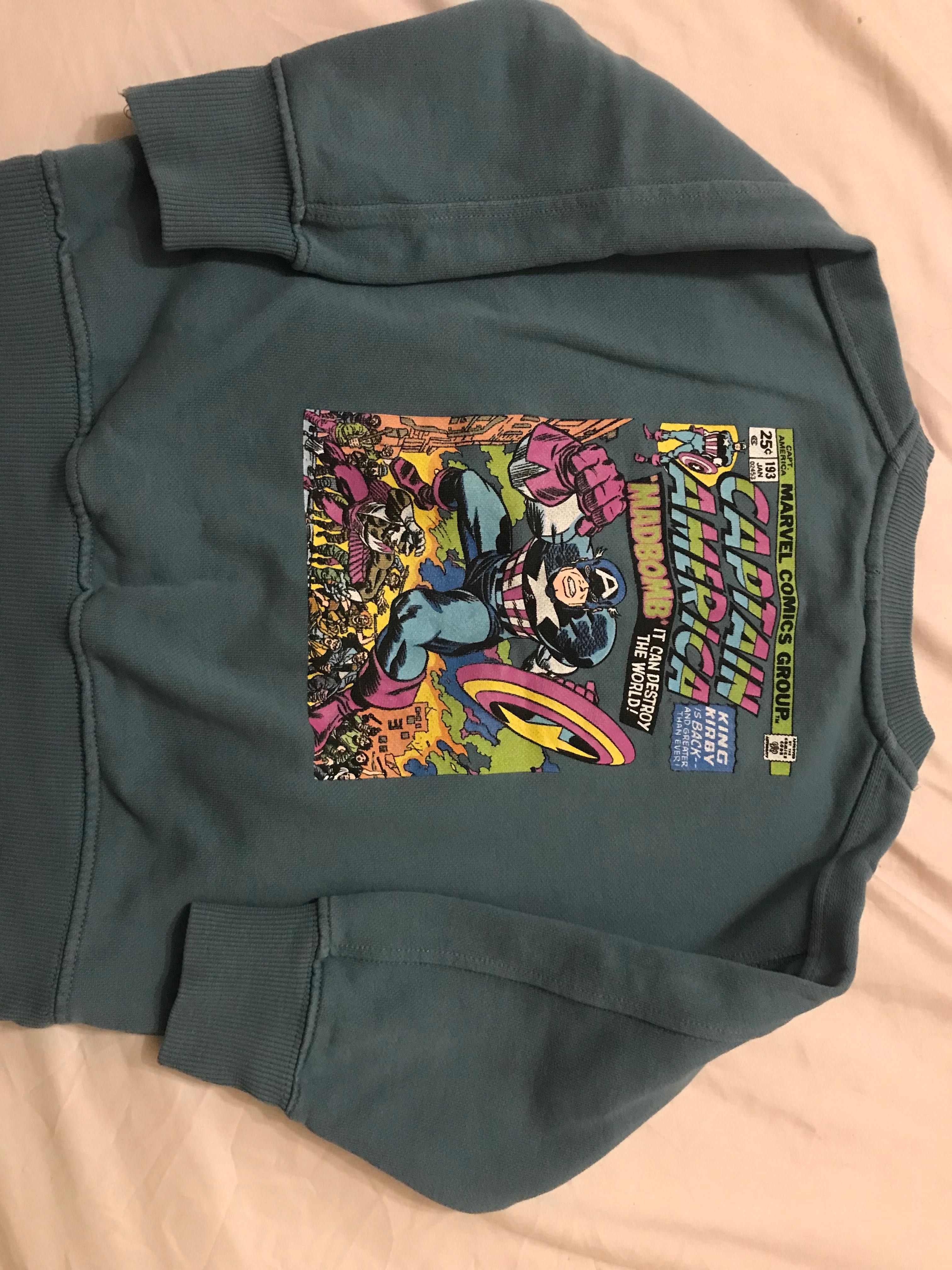 Світшот светр кофта Zara аніме 2 3 4 5 6 marvel