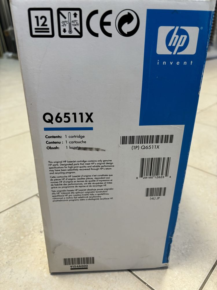 Oryginalny toner HP Q6511X