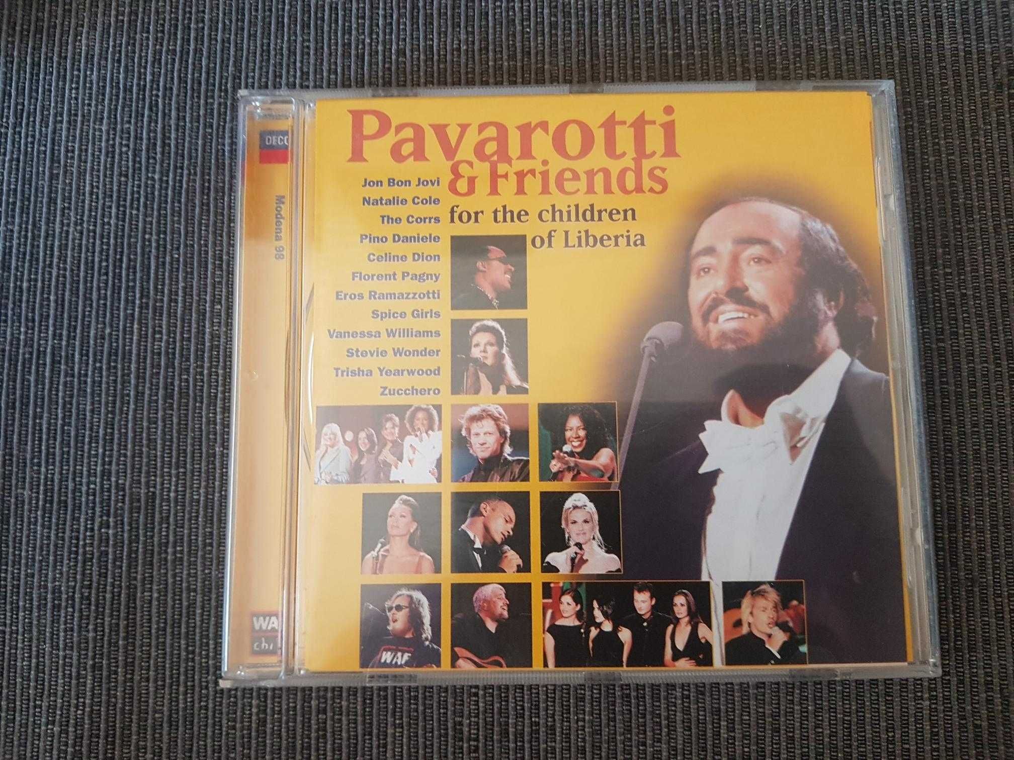 CD Música Pavarotti e Friends