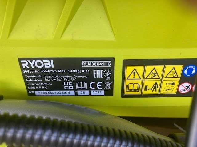 Ryobi Kosiarka akumulatorowa 36V Max Power 40 cm RLM36X41HG