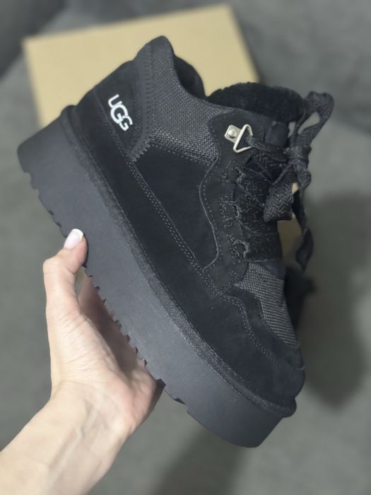 Ugg lowmel black женские черные угги лоумель