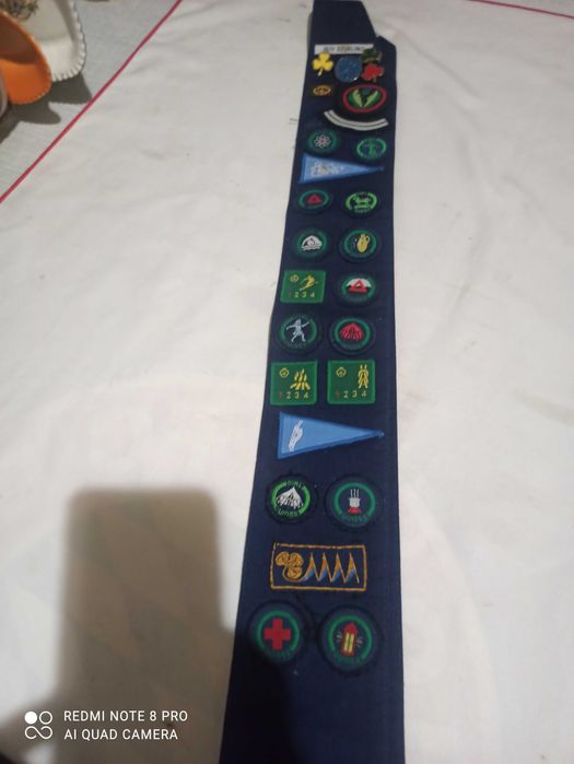 Винтажная повязка для девочек-гидов!Англия!