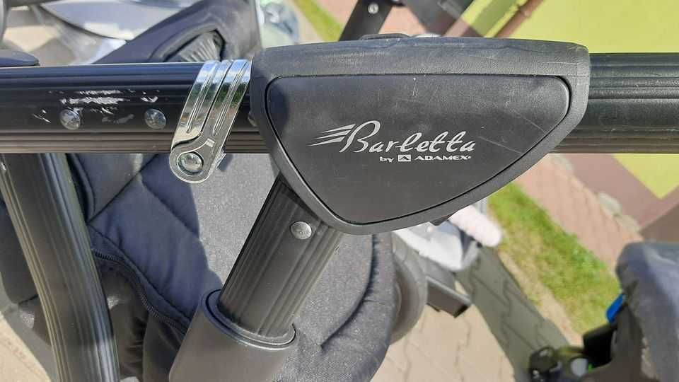 Wózek Adamex Barletta 3w1 plus baza isofix carlo / jet