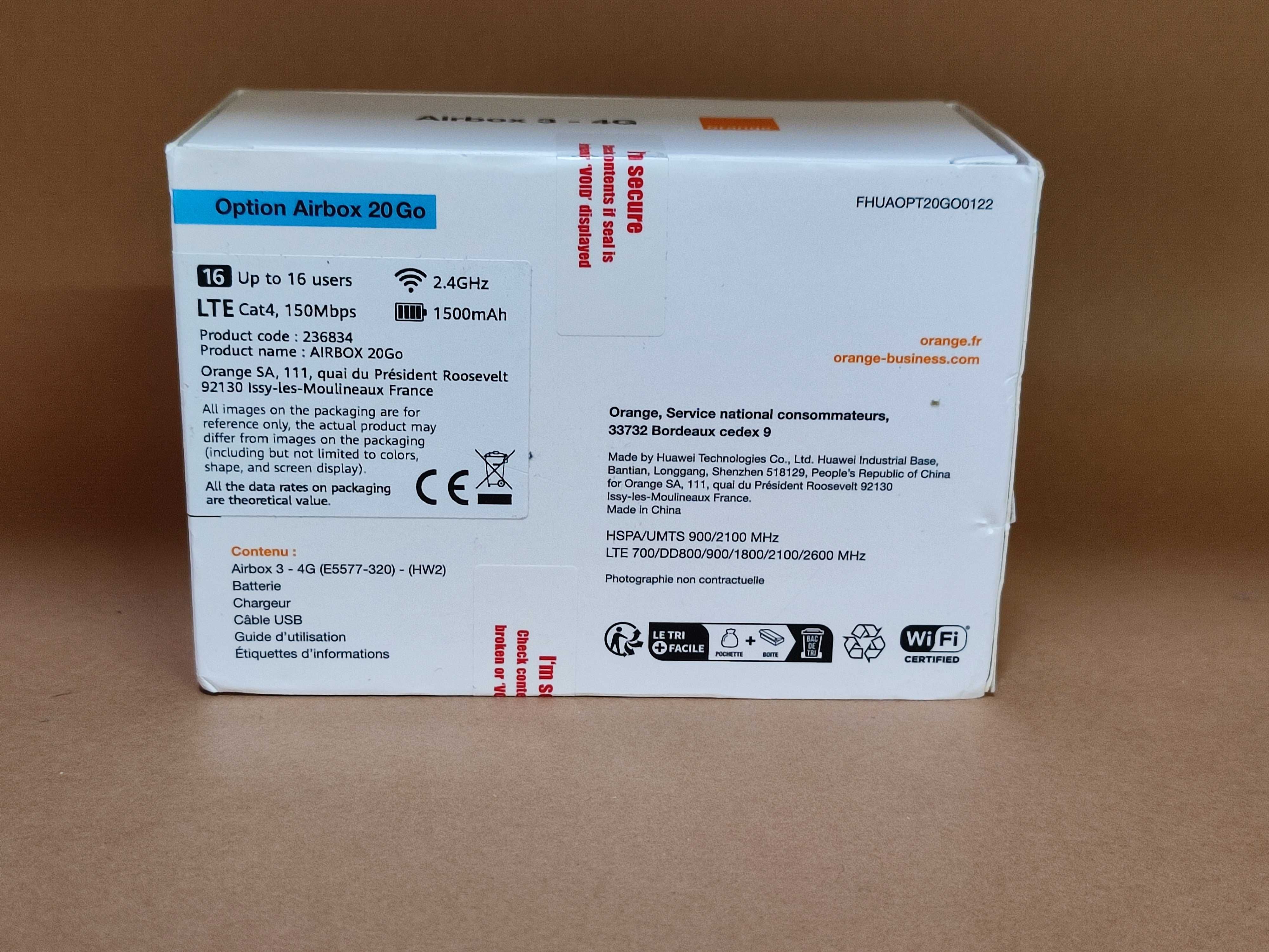 Huawei E5577 4G Router Hotspot
