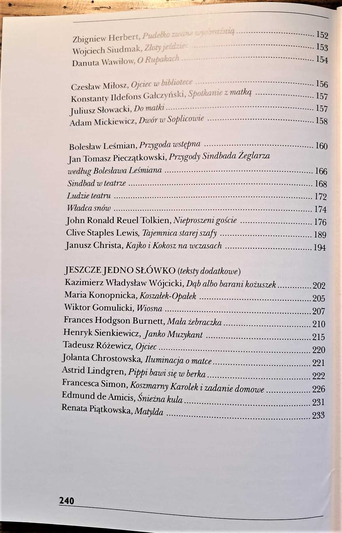 Zapraszam na słówko. Język polski–antologia tekstów kultury. Klasa 4.