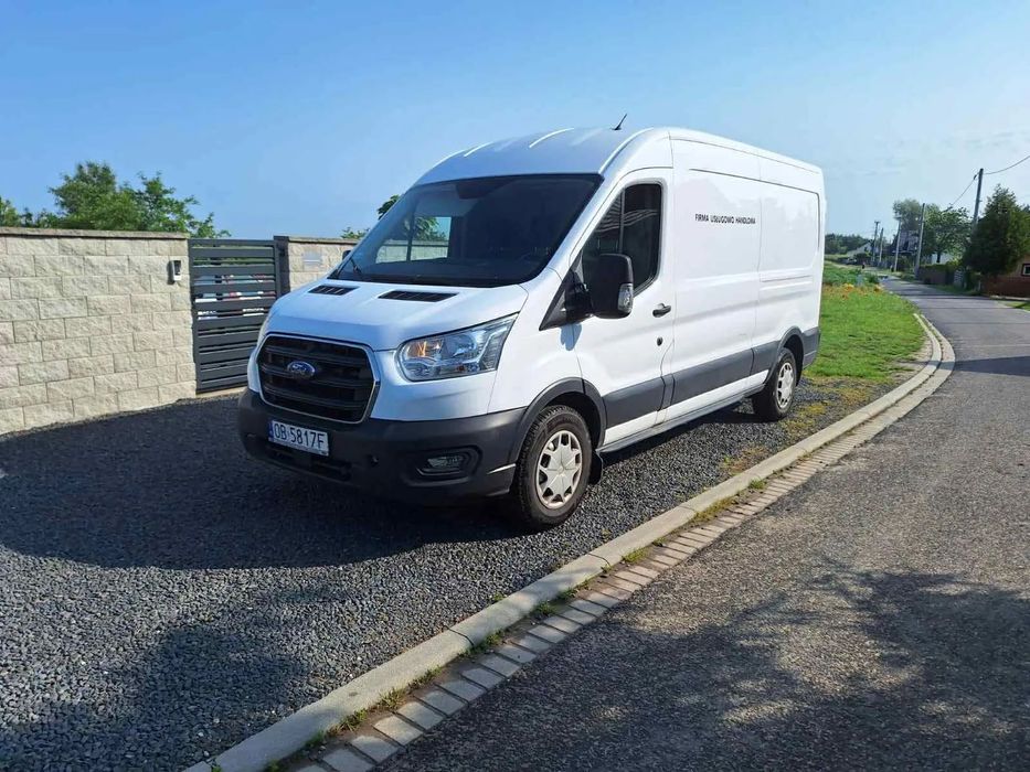 Ford TRANSIT  2.0 TDCI 130KM L3H2, Salon Polska, serwisowany, I rej. 2020, VAT 23%