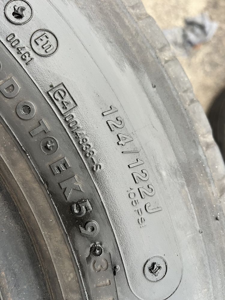 205/80 r15с Bridgestone V-Steel R1B Резина летняя 6 шт Japan 9 мм