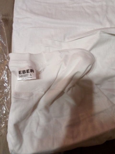 Podkoszulki męskie białe bawełniane