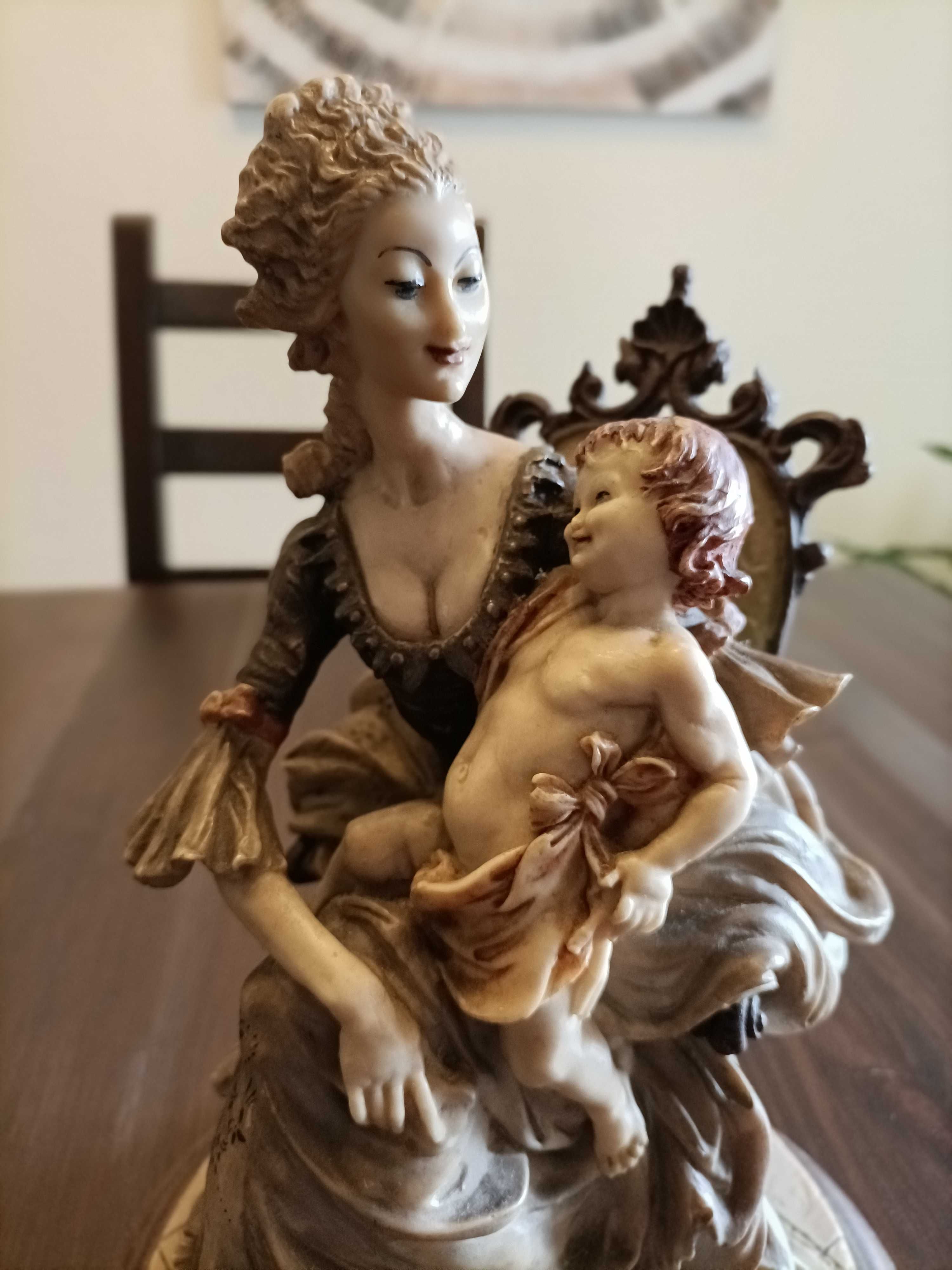 Peça decorativa - Mãe e filho