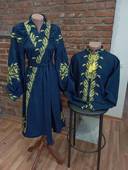 Вишита сукня сорочка пара