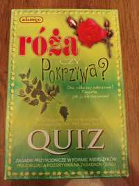 Róża czy pokrzywa Quiz gra dla dzieci