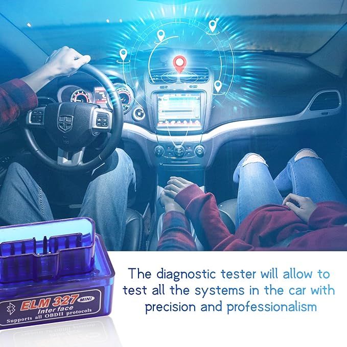 skaner diagnostyczny ruizhi mini bluetooth obd ii elm327 x