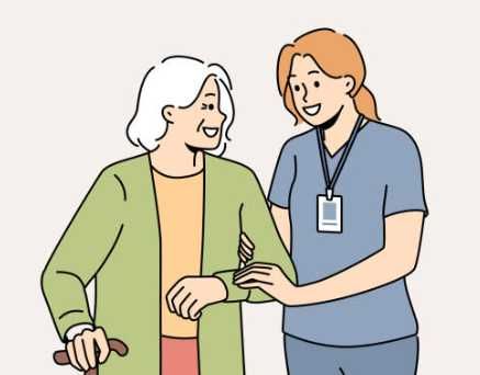 Cuidadora de idosos c/serviço doméstico