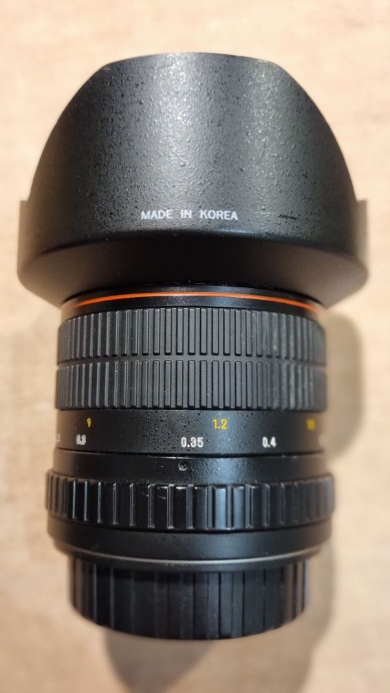 Objektyw Samyang 14mm f2.8 for Canon