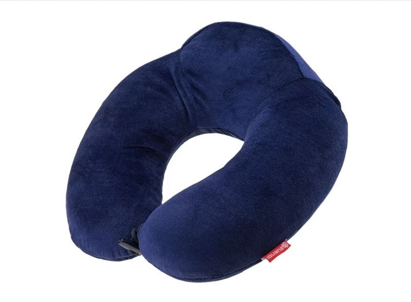 Zagłówek turystyczny Iguana NERRI pillow, poduszka samochodowa