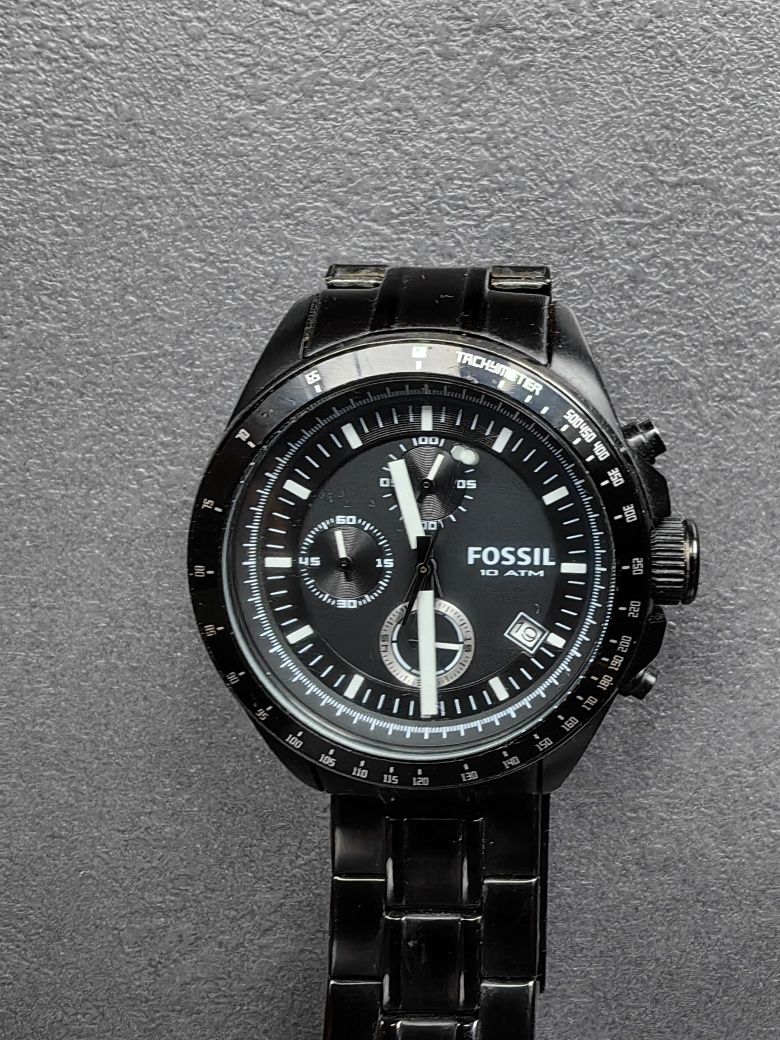 Zegarek fosil męski czarny