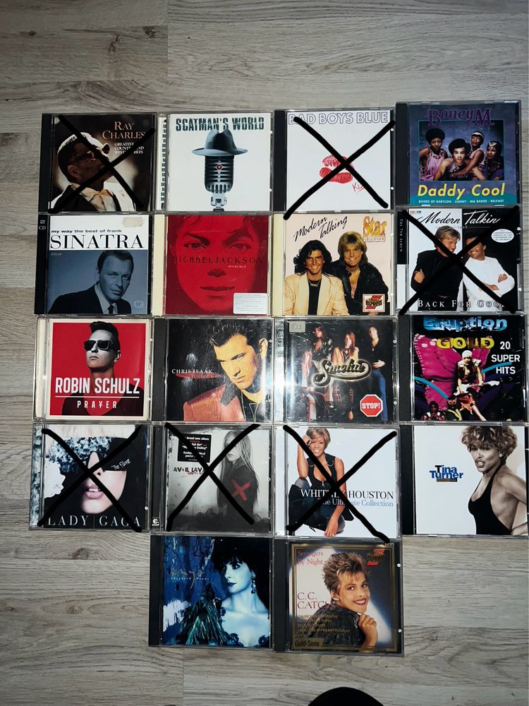 Музичні компакт cd диски