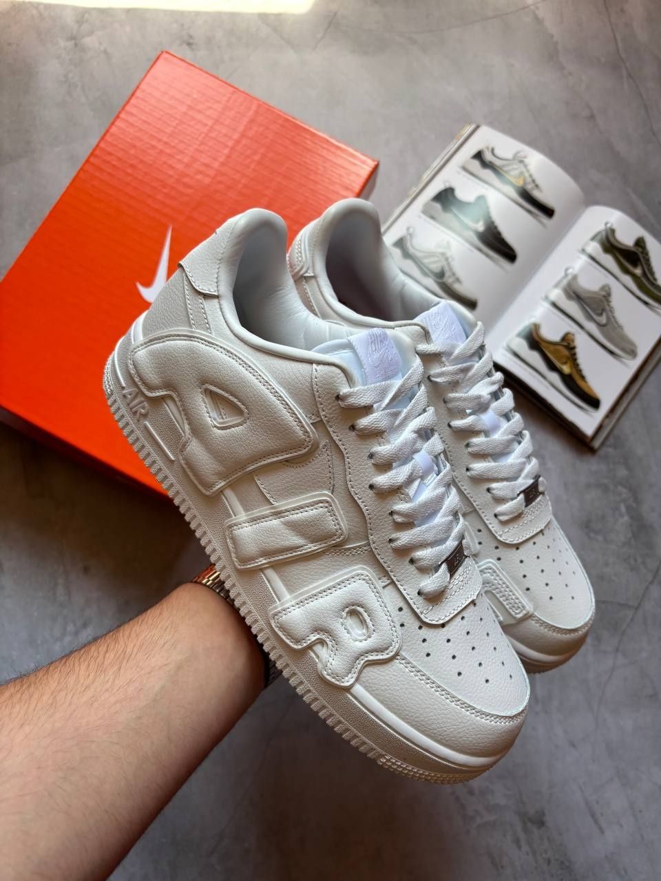 Кросівки чоловічі Nike Air Force 1 Low Cactus Plant Flea Market White