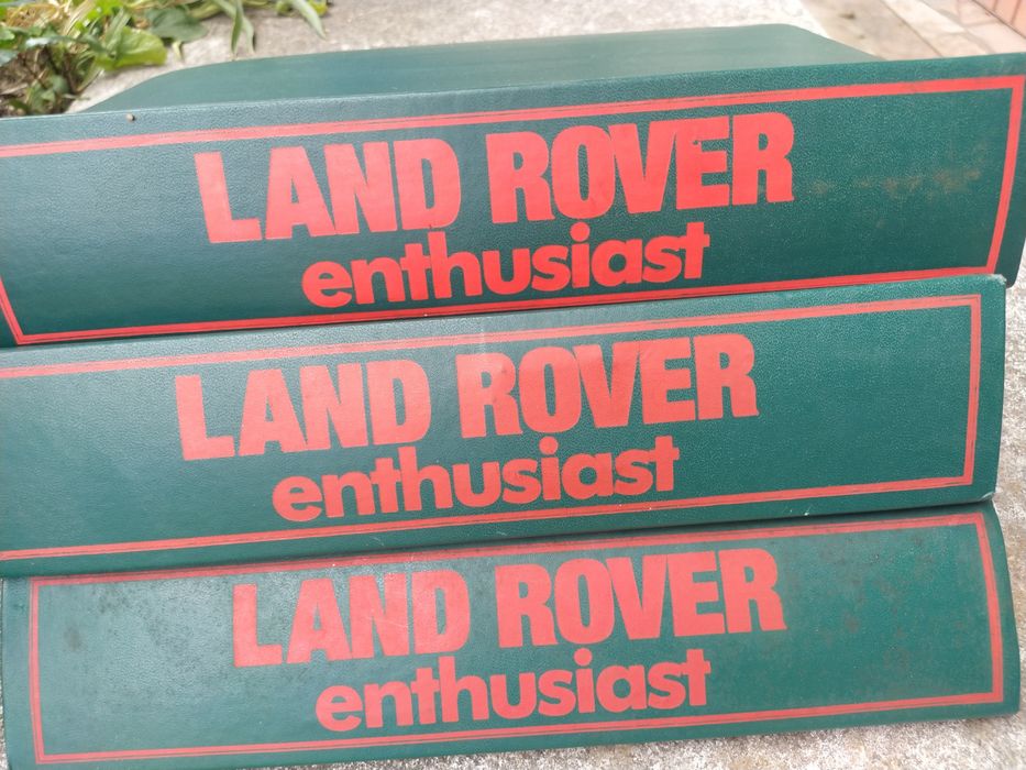 Lote revistas "Land Rover Owner" e "Land Rover Enthusiast"