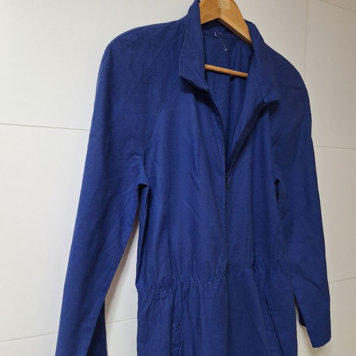 Bawełniany,  z kieszeniami,  długi kombinezon