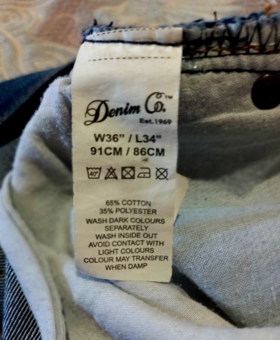 Стильные мужские джинсы. Производство Ирландия  W 36/34