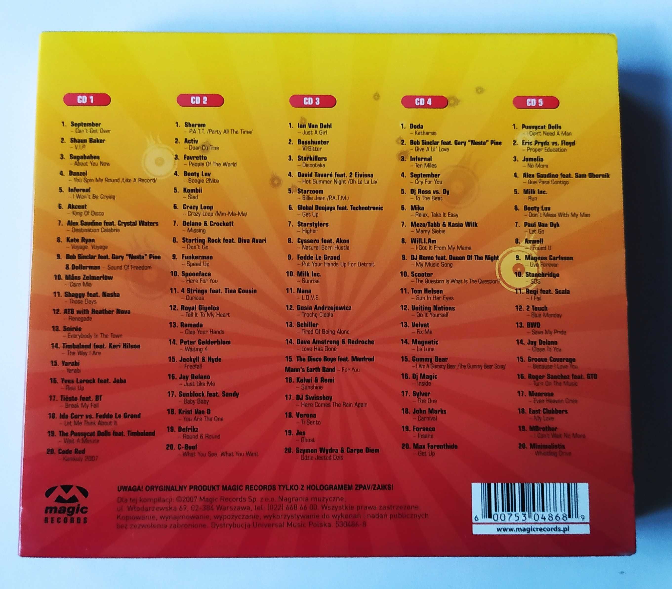 Gorąca 100 Radio Eska 5 CD BOX