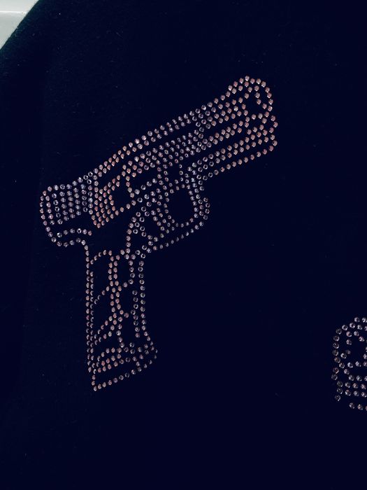 Толстовка кофта BAE з пістолетами і капюшоном