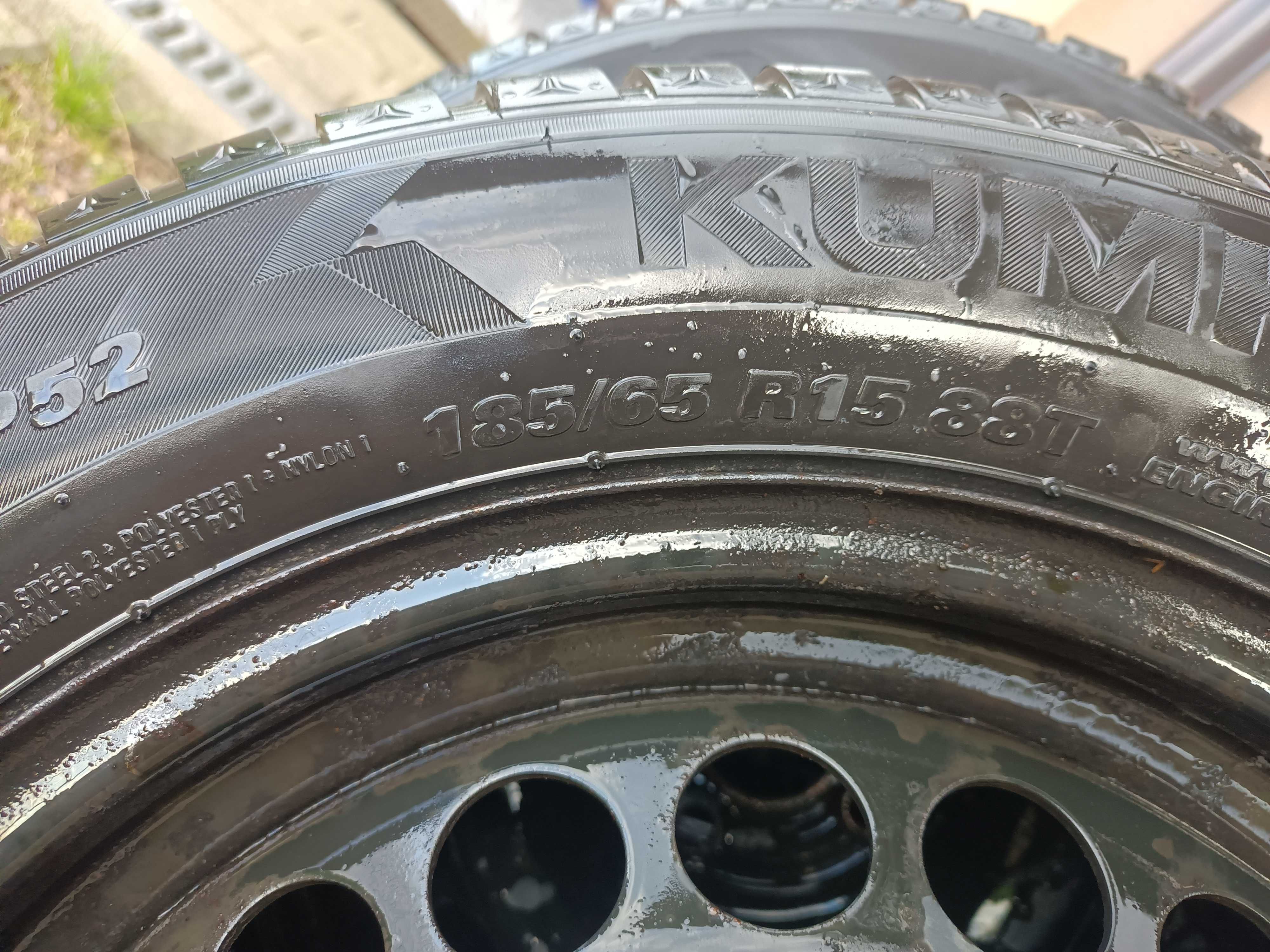 Sprzedam komplet kół zimowych 2024r. 4x100 R 15
