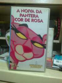 a noiva da pantera cor de rosa desenhos animados vhs