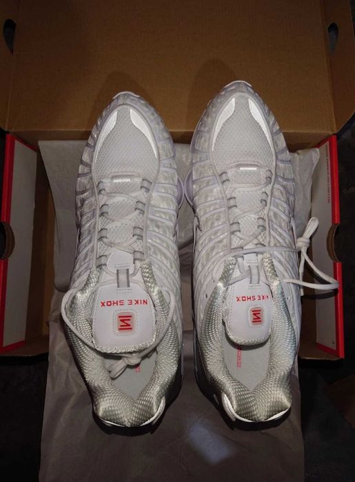 "Buty Trampki" Nike_Shox_TL_White_R.44