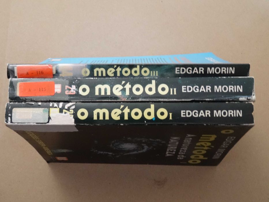 O Método de Edgar Morin - 3 Volumes