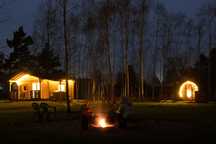 Sauna, balia, Domek całoroczny Rokitki - "Ania"  -  6 osobowy