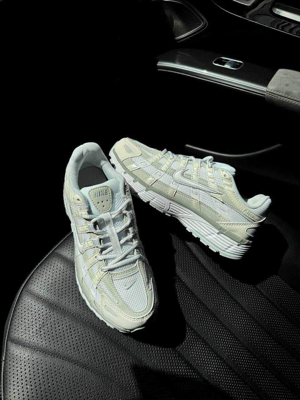 Nike P-6000 White Grey