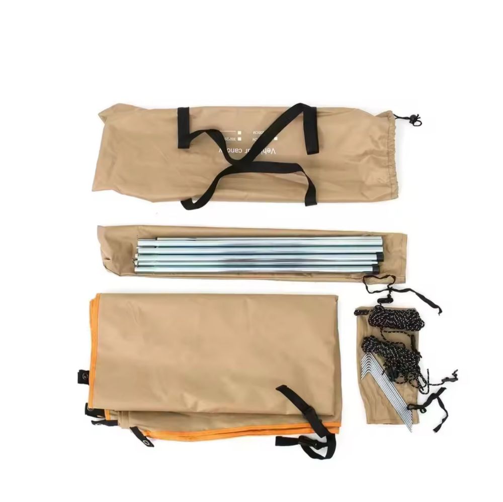 Markiza samochodowa 200 x 300 khaki
