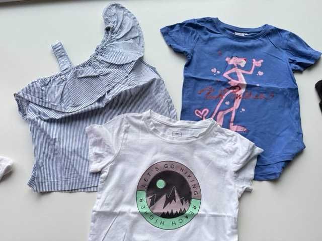T-shirt top bluzki zestaw 23 szt H&M Zara Reserved Cool club 122 - 134